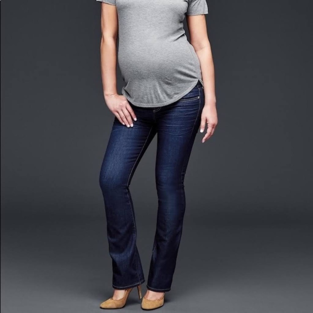 Gap Sexy Boot Maternity Jeans